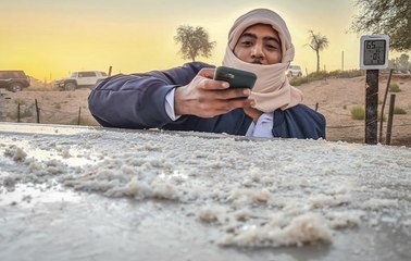 When KT went hunting for ice in the desert