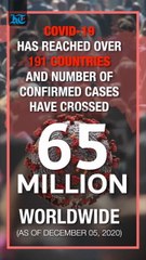 Covid-19: Global coronavirus cases surpass 65 million