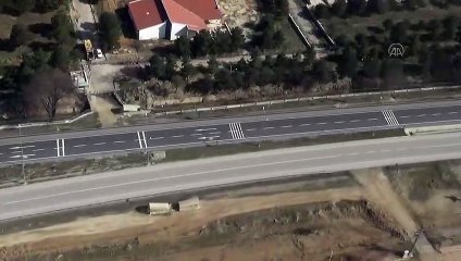 AFYONKARAHİSAR -  Havadan trafik denetimi yapıldı