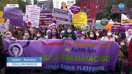 İzmir’de Coşkulu 8 Mart Kutlaması