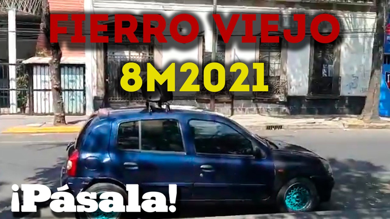 Este 8M2021 hasta la del 'Fierro viejo' muestra su apoyo