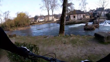 VTT Azay-le-rideau, direction forêt de Chinon