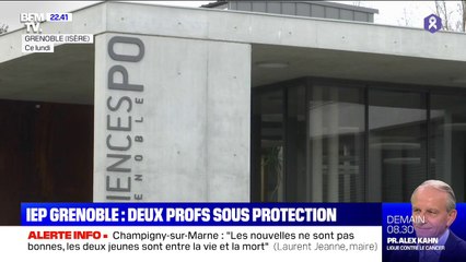 Скачать видео: IEP de Grenoble: deux professeurs sous protection policière