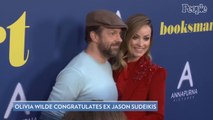 Olivia Wilde Congratulates Ex Jason Sudeikis on His Critics Choice Awards, Jokes About His Hoodie