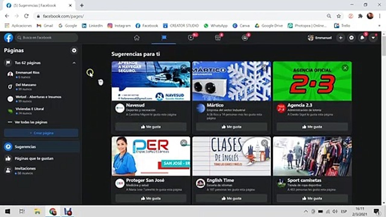 01 CREAR FAN PAGE