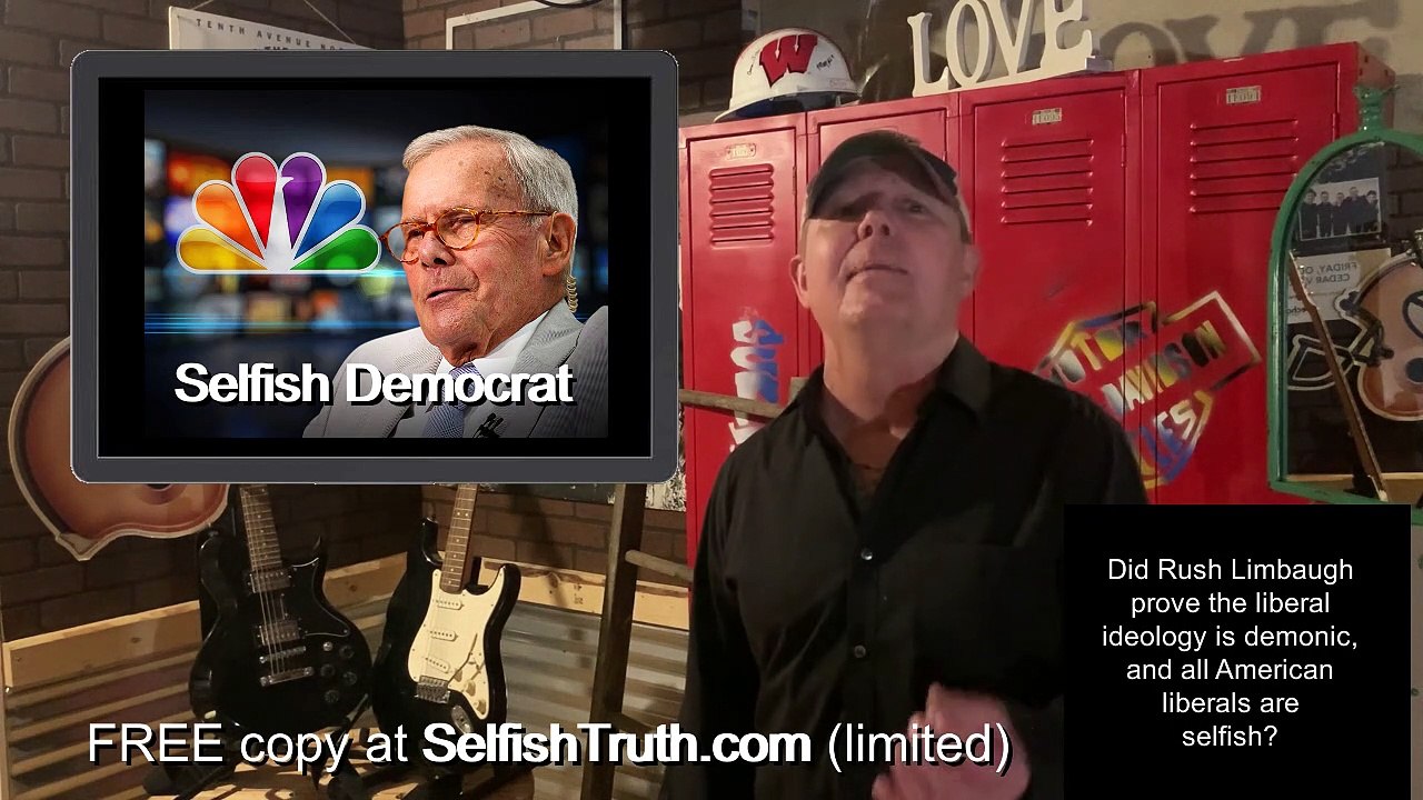 FACT #13 - Did Rush Limbaugh prove that all American liberals are selfish?