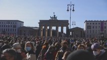 Varios miles de personas marchan en Berlín con motivo del 8M