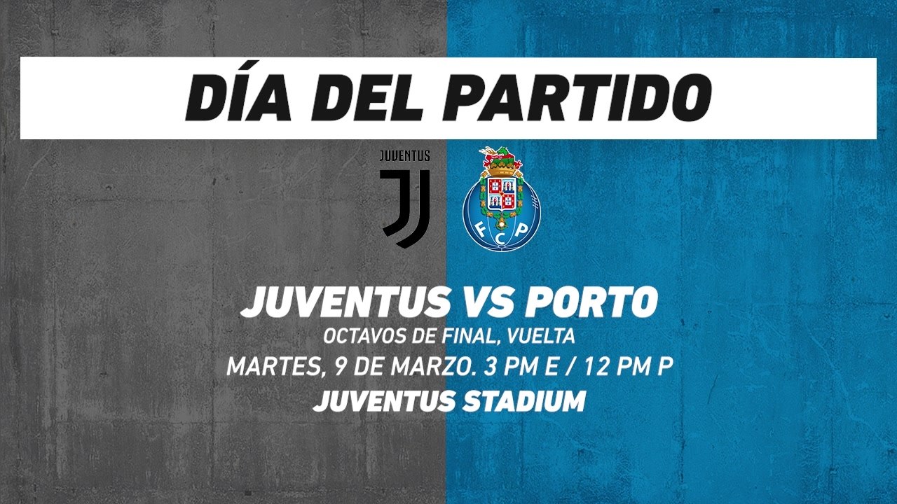 Juventus vs Porto, frente a frente: Champions League