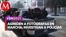 Suspenden a policías de CdMx que retuvieron a mujeres en Metro Hidalgo previo a marcha