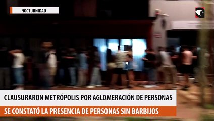 Clausuraron Metrópolis por aglomeración de personas