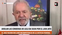 Anulan las condenas de Lula Da Silva en el caso Lava Jato y podrá presentarse en las próximas elecciones en Brasil