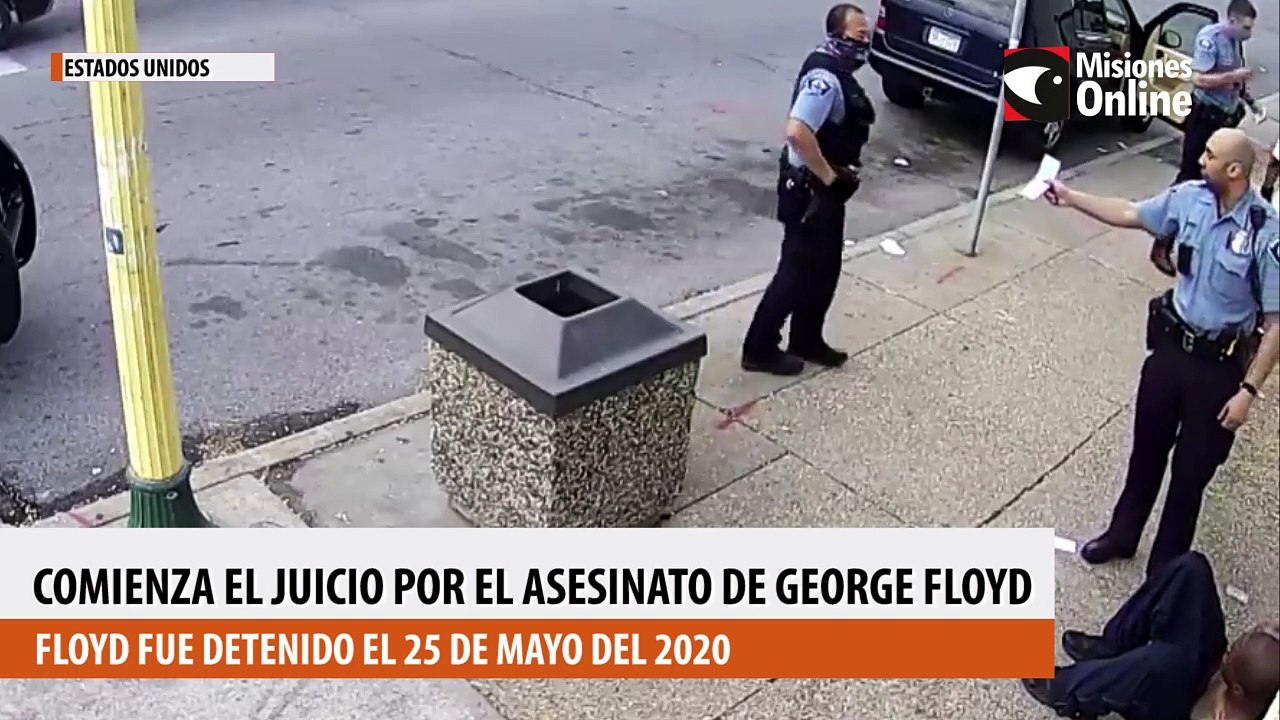 Asesinato de George Floyd en Estados Unidos: comienza el juicio contra el ex policía acusado de haberlo matado
