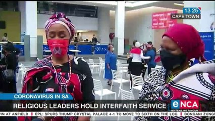 Religious leaders hold interfaith service