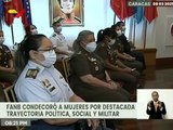 FANB condecora  a mujeres por destacada trayectoria política, social y militar