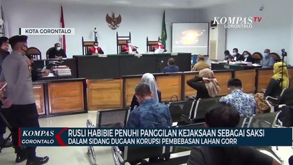 Gubernur Gorontalo Jadi Saksi Di Sidang  Dugaan Korupsi Pembebasan Lahan GORR