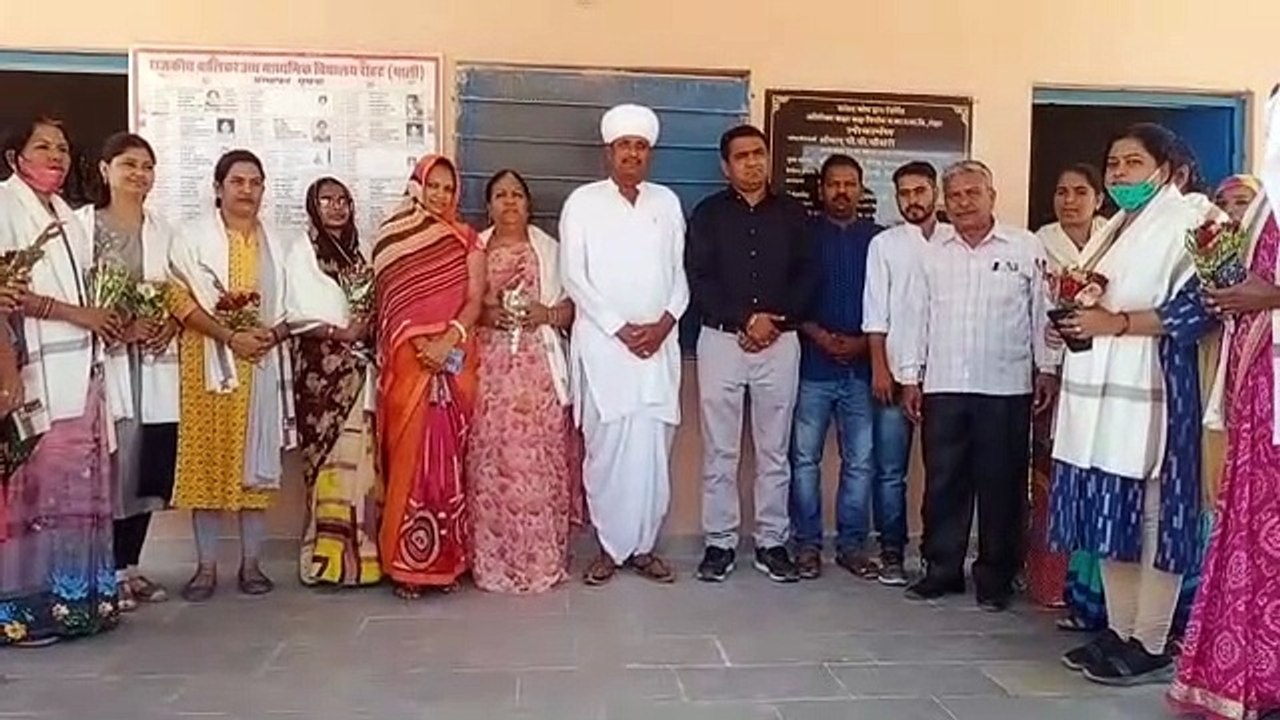 VIDEO : रोहट ग्राम पंचायत की अनूठी पहल, महिला कार्मिकों का किया सम्मान