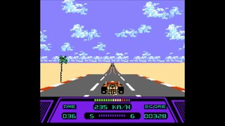 INCREDIBLE RAD RACER (NES) GAMEPLAY
