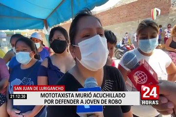 Mototaxista que se enfrentó a delincuente fue asesinado a balazos en  SJL