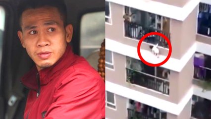 Delivery Driver Saves Baby from Highrise Fall