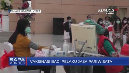 Dua Menteri Pantau Langsung Vaksinasi Pelaku Jasa Pariwisata
