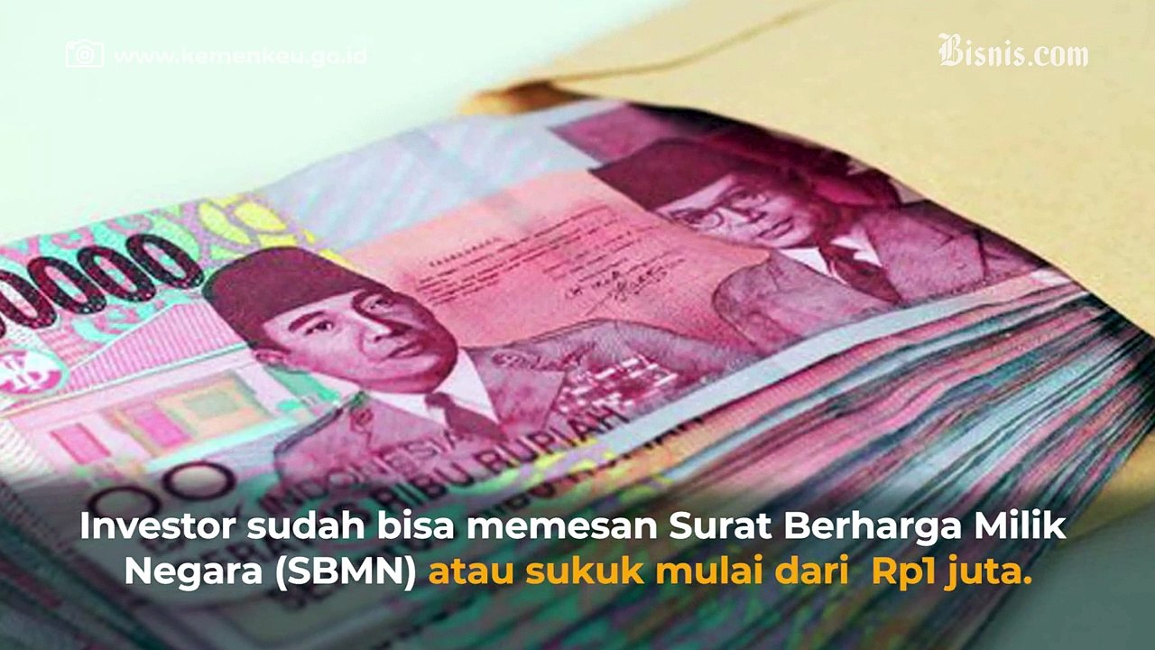 Pemesanan Sukuk Ritel SR014 Tembus Rp3,6 Triliun