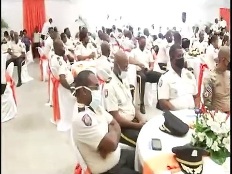 Aktivite pou make jounen entènasyonal dwa fanm yo nan Akademi polis Nasyonal PNH la.