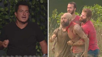 Survivor 2021'in 44 . bölüm fragmanı yayınlandı! Acun Ilıcalı, sunucunun üzerine yürüyen Çağrı'ya resti çekiyor