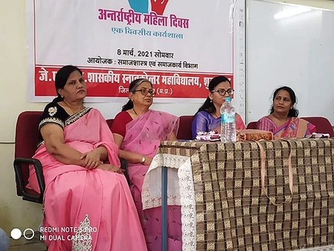 समाजशास्त्र एवं समाजकार्य विभाग द्वारा कार्यशाला का आयोजन