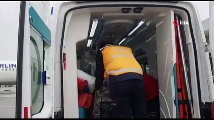 Uçak ambulans henüz adı konulmamış bebek için havalandı