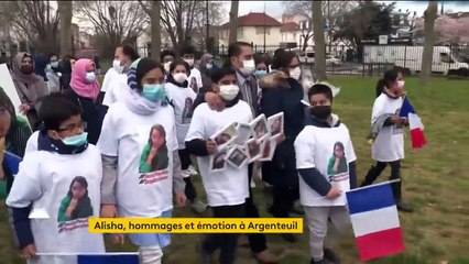 Argenteuil : un dernier hommage émouvant pour Alisha