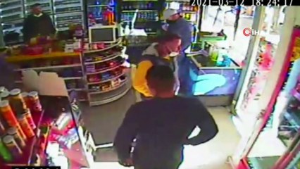 Marketteki alacak verecek davasında yumruklar konuştu