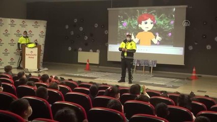 Silopi'de çocuklara trafik kuralları eğitimi
