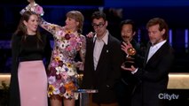 TAYLOR SWIFT WINS ALBUM OF THE YEAR GRAMMYS 2021