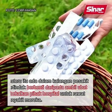 Hapus mitos ubat punca buah pinggang rosak