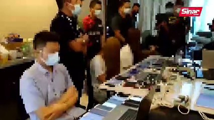 Tiga kondo jadi pusat judi atas talian diserbu