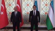 Son dakika haber... Bakan Çavuşoğlu, Özbekistan Başbakan Yardımcısı Umurzakov ile görüştü