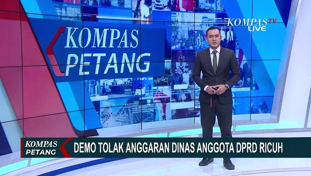 Ricuh! Mahasiswa Demo soal Anggaran Dinas Anggota DPRD yang Capai 8 Miliar