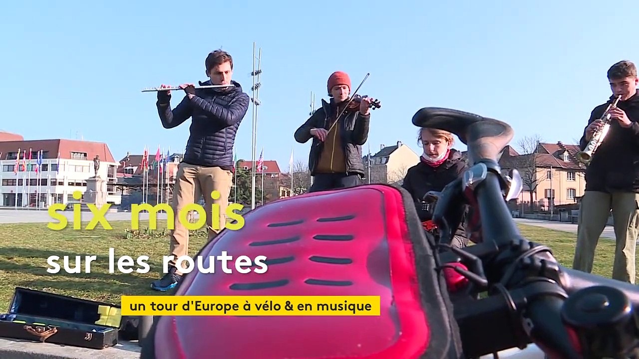 "La Caravane Sonore", le tour d’Europe à vélo et en musique de quatre copains d’enfance