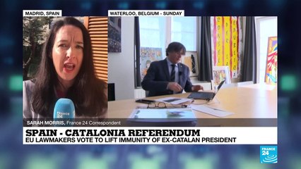 EU Parliament strips Catalan separatists of immunity