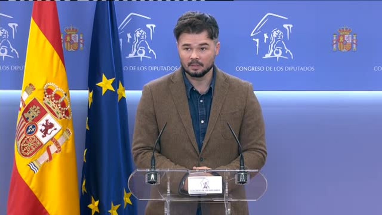 Rufián avisa: "Si siguen así lo acabarán celebrando en sus casas y no en La Moncloa"