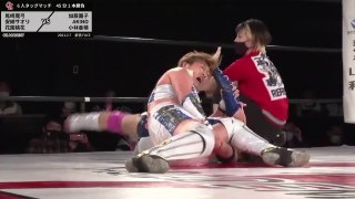 Mayumi Ozaki & Saori Anou & Momoka Hanazono vs. AKINO, Sonoko Kato & Kaho Kobayashi  2021.02.07