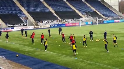 Falkirk FC return to training