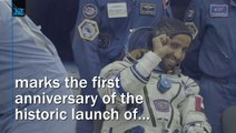 One year ago, Emirati cosmonaut Hazzaa AlMansoori  embarked on an eight-day mission to the International Space Station. A look back at UAE's journey to space.