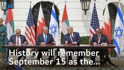 New era: UAE, Israel, US and Bahrain sign Abraham Accord