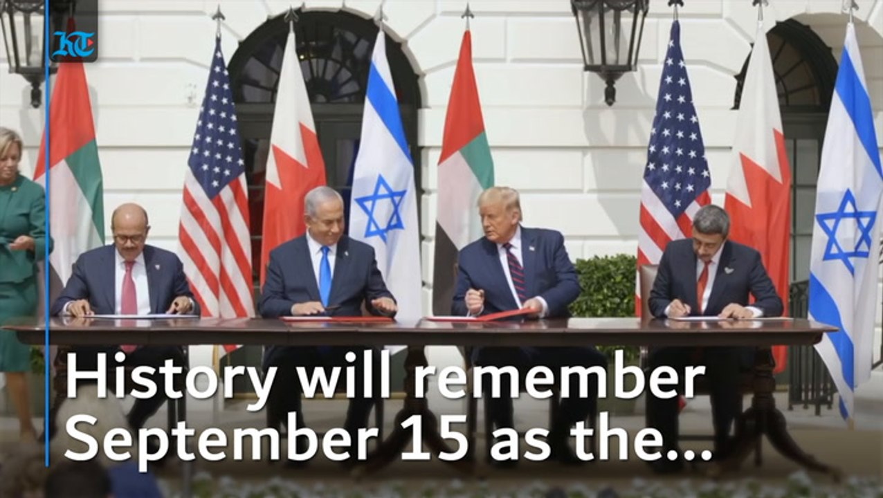 New era: UAE, Israel, US and Bahrain sign Abraham Accord