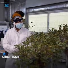 Futuristic frontline hero: Covid-19 fighting robot