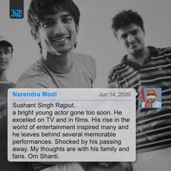 Friends and celebrities remember Sushant Singh Rajput