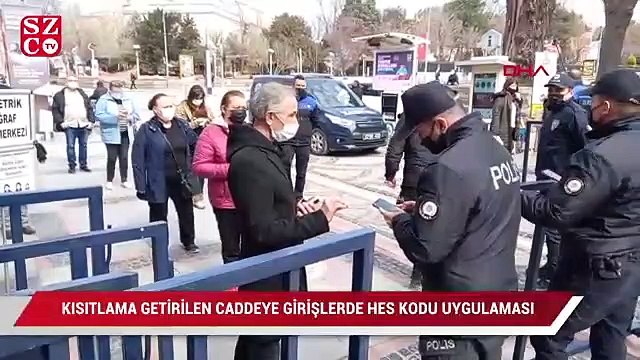 'Çok yüksek riskli' Edirne'de 2 caddeye girişler bariyerlerle kapatıldı