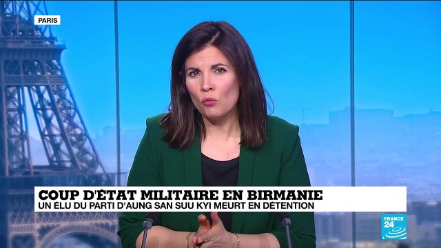 Coup d'État en Birmanie : un élu du parti d'Aung San Suu Kyi meurt en détention