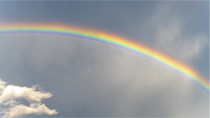Drone films 360° rainbow in Ireland skies, and it's gorgeous